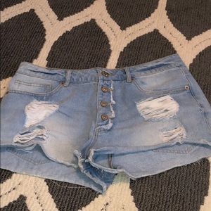 Jean shorts